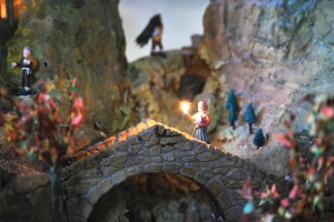 Image of Nativity scenes Mountain Life inspired by  a village in The Pyrenees