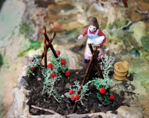 Image of Nativity scenes Mountain Life inspired by  a village in The Pyrenees