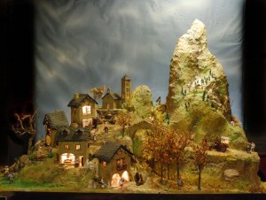 Image of Nativity scenes Mountain Life inspired by  a village in The Pyrenees