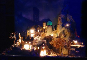 Image of Nativity scenes Mountain Life inspired by  a village in The Pyrenees