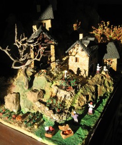 Image of Nativity scenes Mountain Life inspired by  a village in The Pyrenees