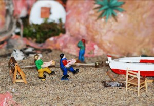 Image of Nativity scenes The Sea, inspired by a cove on the Costa Brava