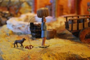 Image of Nativity scenes inspired by the world renowned city of Petra