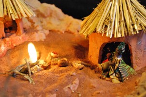 Image of Nativity scenes inspired by the African savannah