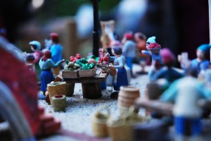 Image belén Venecia, las figuras cobran vida en los canales