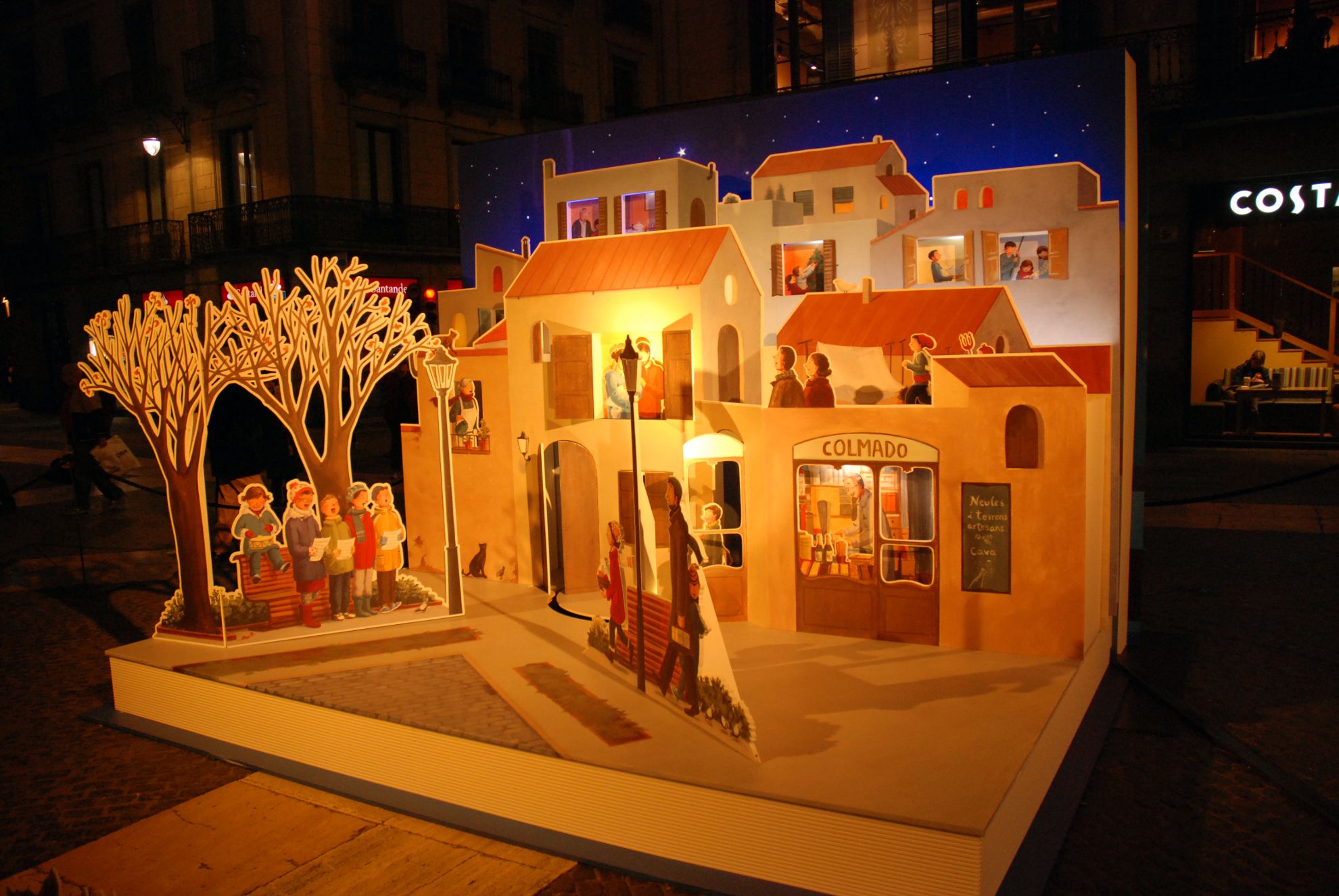 Belén Plaza Sant Jaume Navidad 2015