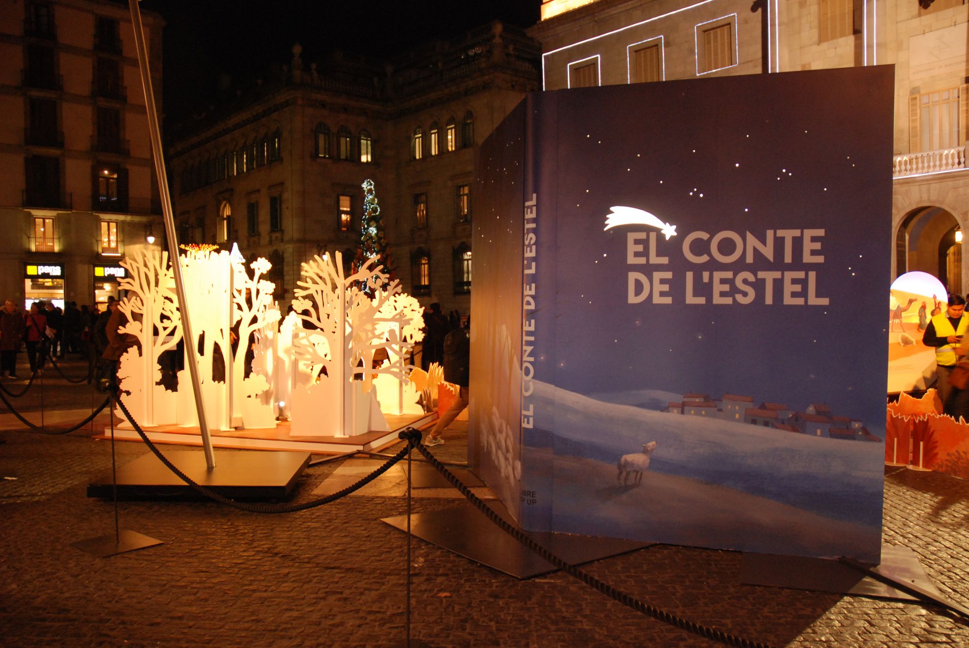Belén Plaza Sant Jaume Navidad 2015