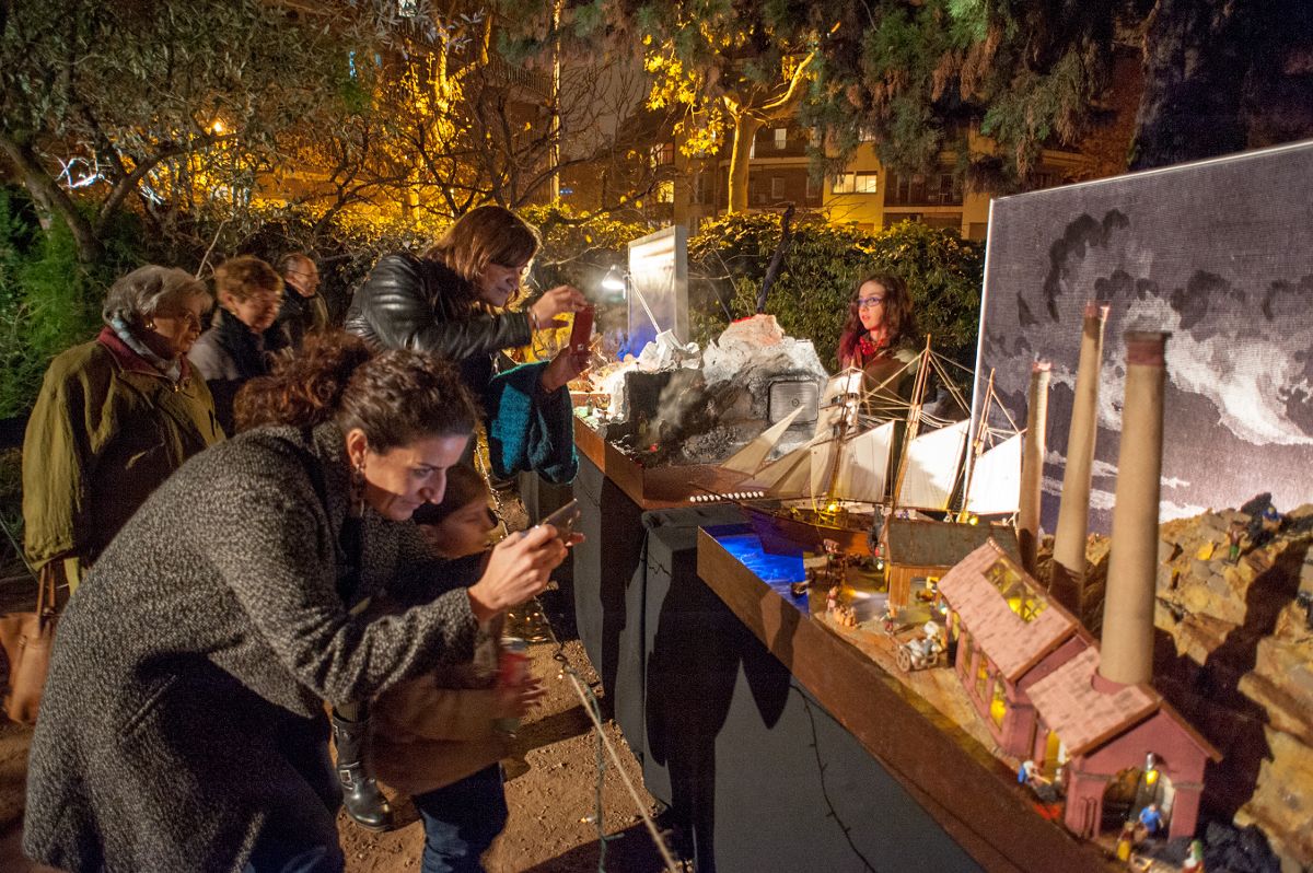 Exposición pessebremoviment Navidad 2015